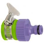 Адаптер пластмассовый, 3/4 с внешним хомутом// Palisad