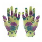 Перчатки х/б "Садовые" (расцветка в ассортименте), 12 пар