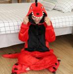 Кигуруми для взрослых Дракон красный
