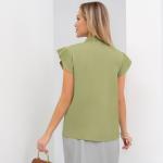 Блуза Свежая подборка (нежная оливка)