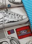 Комплект постельного белья рис.4296-1+4296а-1 Диджей