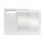 Акция5% Решетка вентиляционная пластмассовая 26,5х26,5х1,6 см, антимоскитная сетка (Беларусь)