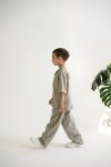 Брюки Лён зеленый чай