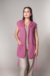 Жилет из льна 7-24 ковыль
