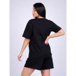 Костюм МА "Лайф" чёрный, футер с лайкрой