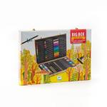 Большой художественный набор Djeco: карандаши, фломастеры, краски