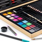 Большой художественный набор Djeco: карандаши, фломастеры, краски