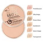 *Rimmel Пудра Cпресованная Stay Matte Re-pack Ж  006 тон (warm beige)