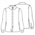 Блузка БЛ-18151-1 (трикотаж)