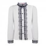 Блузка БЛ-18139-1 м (комбинированная)