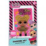 Алмазная мозаика LOL surprise B.B.s Run the World, 10*15см, LA0017-3