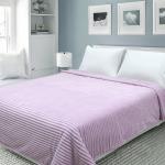 Покрывало  Happy Family велсофт Волна г/к №20 лиловый