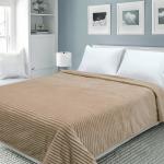 Покрывало  Happy Family велсофт Волна г/к №79 песочный