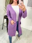 Вязаный кардиган на пуговках с карманами DN