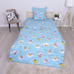 Детское постельное белье из бязи 1.5 сп 4098/2 Облачко голубой