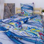 Детское постельное белье из поплина 1.5 сп 1643