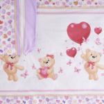 Детское постельное белье из поплина 1.5 сп 10601/1 Малыш