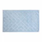 DANTE, Коврик одинарный, 60 * 100 см, голубой, хлопок