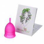 Менструальная чаша, размер L, цвет малина