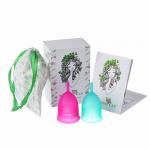 Набор из 2-х менструальных чаш, размер M+S