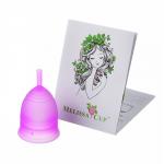 Менструальная чаша, размер M, цвет сирень