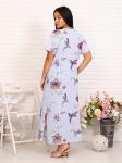 1139 Платье женское Колибри, р.44-56, цв. голубой