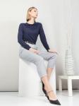 Блуза с воротником хомут 210909-4471