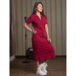 *Платье женское КП1479 бордовый