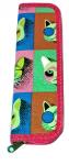 3П13_9388/3139388 Пенал  Коты в очках, 1 отделение, ткань, на молнии. Non-branded