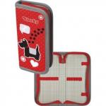 7010804 Пенал Скотч-терьер Blacky,с 1-м отделением,внутренние крепления для канцтоваров. Non-branded