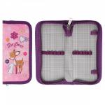 7010810 Пенал Love Forever, с 1-м отделением, внутренние крепления для канцтоваров. Non-branded