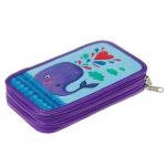 31П26/2_2621075 Пенал Кит, с двумя отделениями.  Non-branded