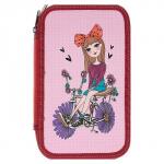 31П26/2_2621091 Пенал Велоцвет, с двумя отделениями.  Non-branded