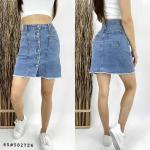 Джинсовая юбка на пуговках 5827 Z60