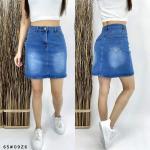 Джинсовая юбка синяя 09 Z60