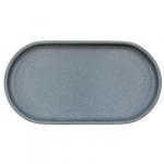 Ivlev Chef Нео Блюдо овальное, 36,5х19,5х2,5см, керамика, серый