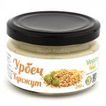 Урбеч из семян светлого кунжута, 200 гстеклянная банка, упаковано под вакуумом