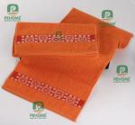 Полотенце махровое 340 Узбекистан,ЖЦ (цитрус),  30*60, маленькое