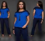 Костюм женский: блузка и брюки  арт. 1308866