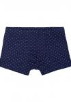 Трусы боксер муж UM40_1S темно-синий