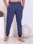 Брюки мужские Клетка-манжет