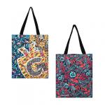 BY GALYG IN Сумка-шоппер, 38x42см, карман, ручки 58 см, ПЭ под ткань, 2-стор.полноцв.печать, 2диз.