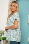 Блуза "Амади"(мята) Б3878