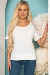 Блуза "Ангелика" (белая) Б3816