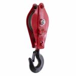 Блок монтажный с крюком, 1т// Matrix