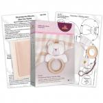 Набор для шитья "Miadolla"   BB-0282   Погремушка Мишка