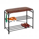 Подставка для обуви "Альфа 23" с сиденьем