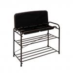 Подставка для обуви "Альфа 23" с сиденьем с ящиком