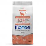 Monge Cat Monoprotein корм для взрослых кошек с лососем 1,5 кг