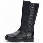 059227 черн Сапоги деми для девочек (27-31)/6